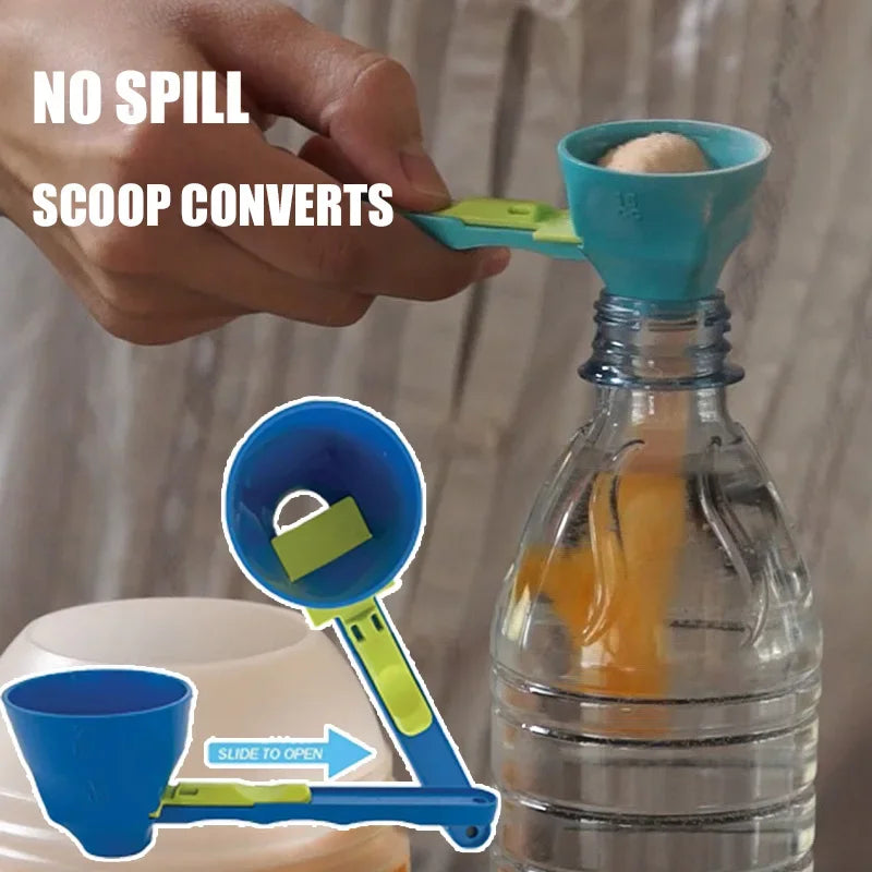 Sliding Scoop Funnel